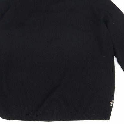 B you Womens Black   Pullover Jumper Size 16