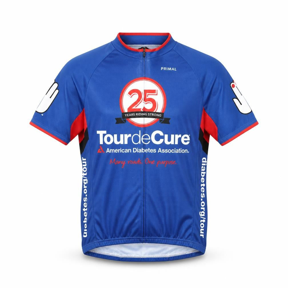 Primal Mens Blue   Basic Casual Size S  - Tour de cure