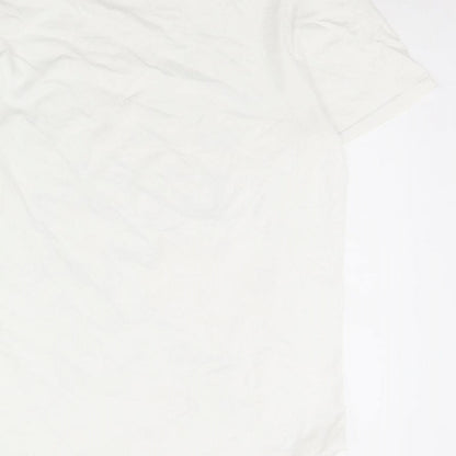 Nasty Gal Womens White   Basic T-Shirt Size S