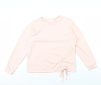 Womens UK Size 14 Papaya Pink Pullover Jumper