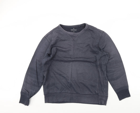 TU Mens Blue   Pullover Jumper Size M