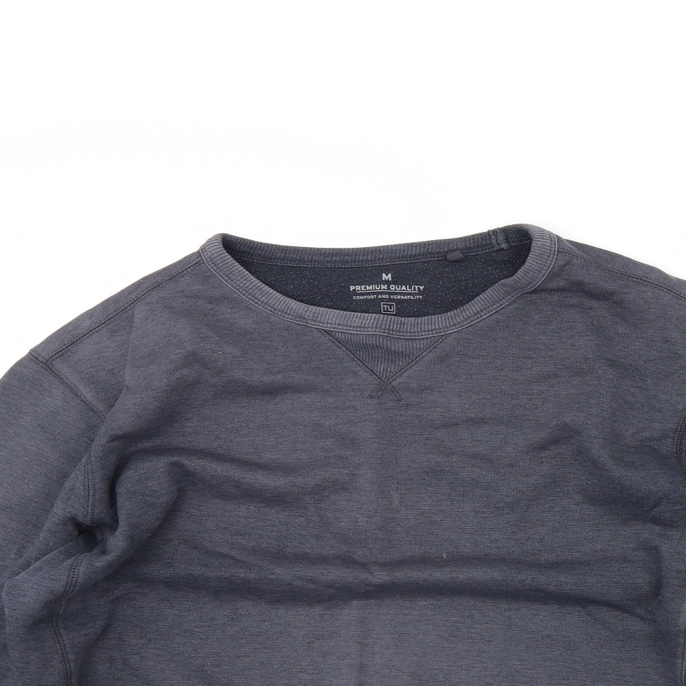 TU Mens Blue   Pullover Jumper Size M