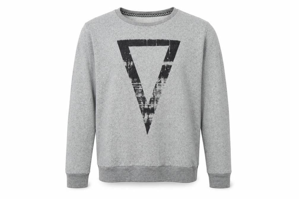 Mens UK Size L Topman Grey Pullover Jumper