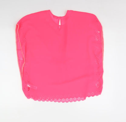George Womens Pink   Basic Blouse Size M