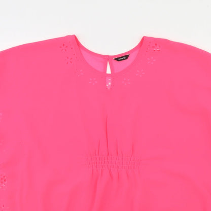 George Womens Pink   Basic Blouse Size M