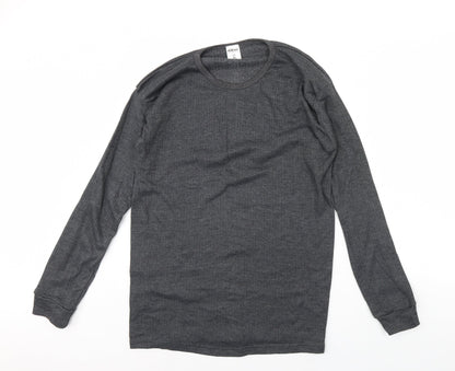 Heat Saver Mens Grey   Pullover Jumper Size XL