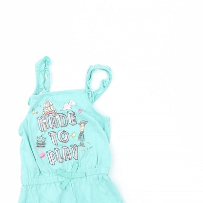 George Girls Blue   Playsuit One-Piece Size 3 Years  - Toy Story