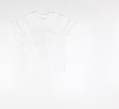 Primark Boys White   Basic T-Shirt Size 5 Years