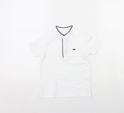 Urban Debt Boys White   Basic Polo Size 4 Years