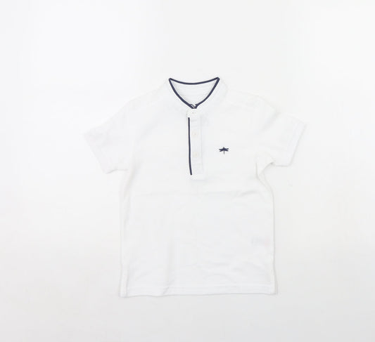 Urban Debt Boys White   Basic Polo Size 4 Years