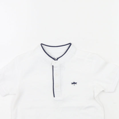 Urban Debt Boys White   Basic Polo Size 4 Years