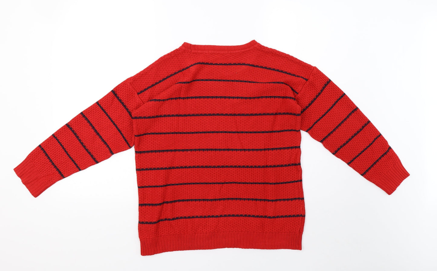 Womens UK Size 10 Marks and Spencer Red Pullover Sweatshirt