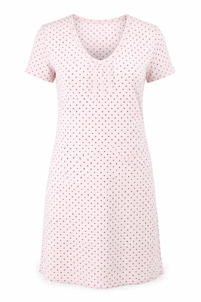 Marks & Spencer Womens Pink Polka Dot   Dress Size 6