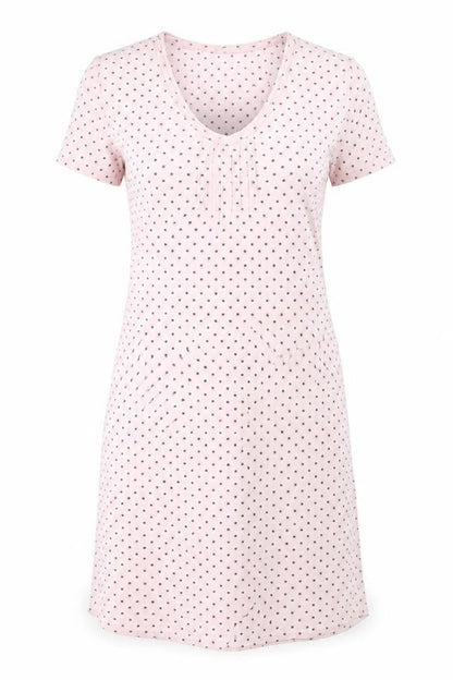 Marks & Spencer Womens Pink Polka Dot   Dress Size 6