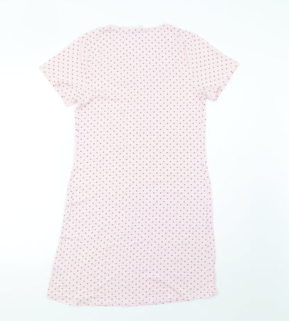Marks and Spencer Womens Pink Polka Dot   Dress Size 6