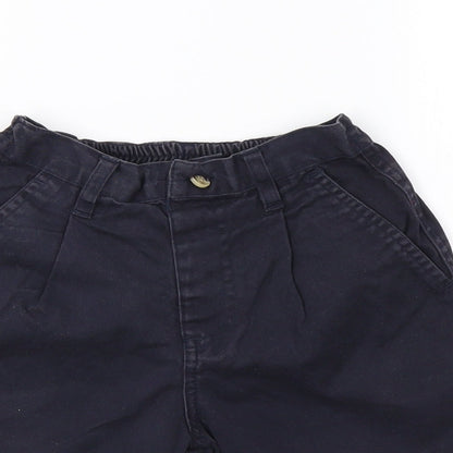 BHS Boys Blue   Chino Shorts Size 3 Years
