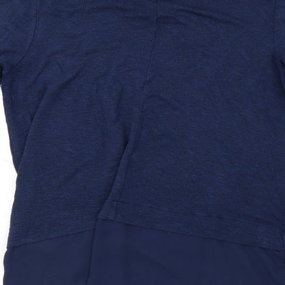 sainsburys Womens Blue  Knit Pullover Sweatshirt Size 16