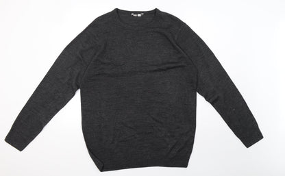 Mens UK Size L pep&co Grey Pullover Sweatshirt