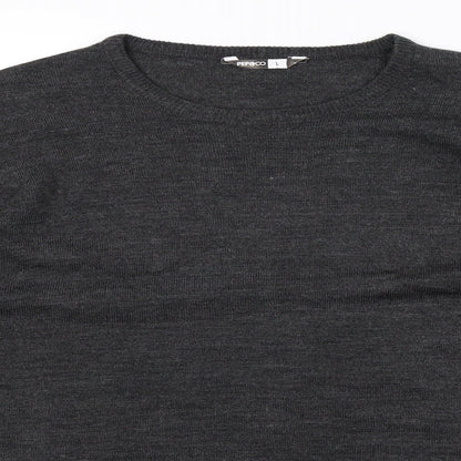 Mens UK Size L pep&co Grey Pullover Sweatshirt