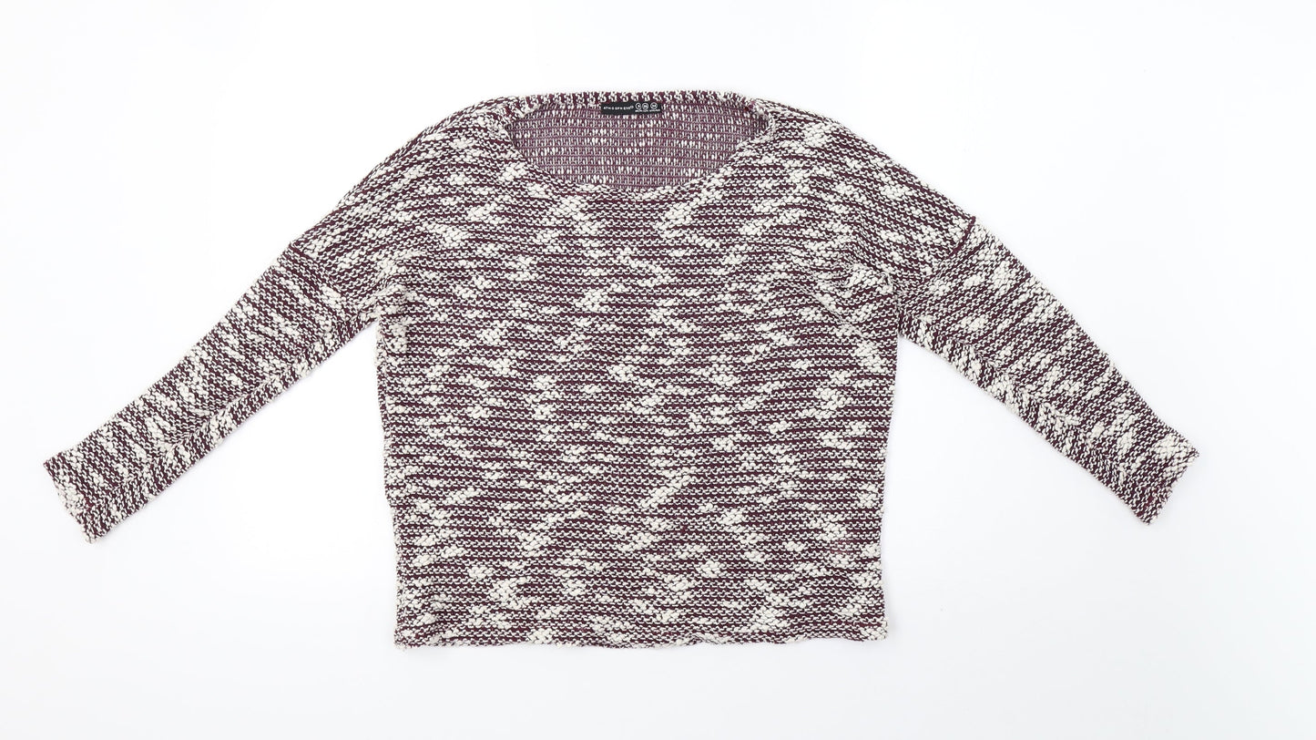 Primark Womens Purple   Pullover Sweatshirt Size 8