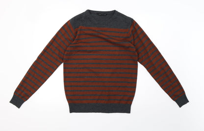 Mens UK Size XS Cedar Wood State Brown Pullover Sweatshirt