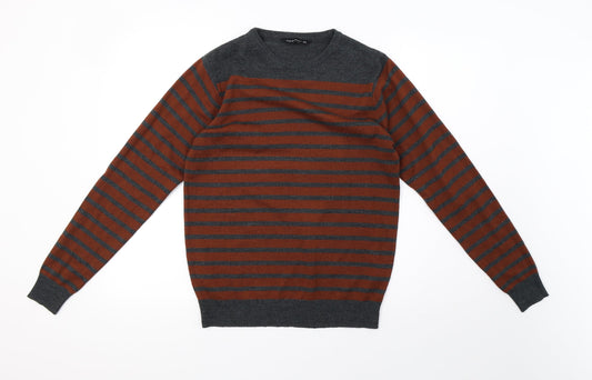 Mens UK Size XS Cedar Wood State Brown Pullover Sweatshirt