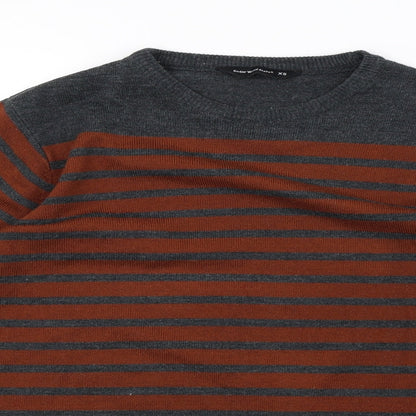 Mens UK Size XS Cedar Wood State Brown Pullover Sweatshirt