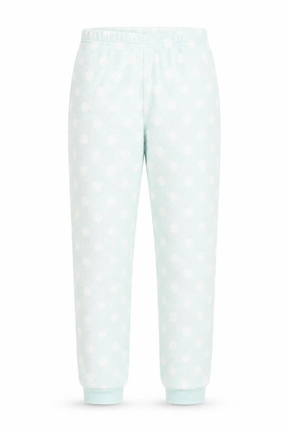 Primark Girls Green Polka Dot   Pyjama Pants Size 7-8 Years