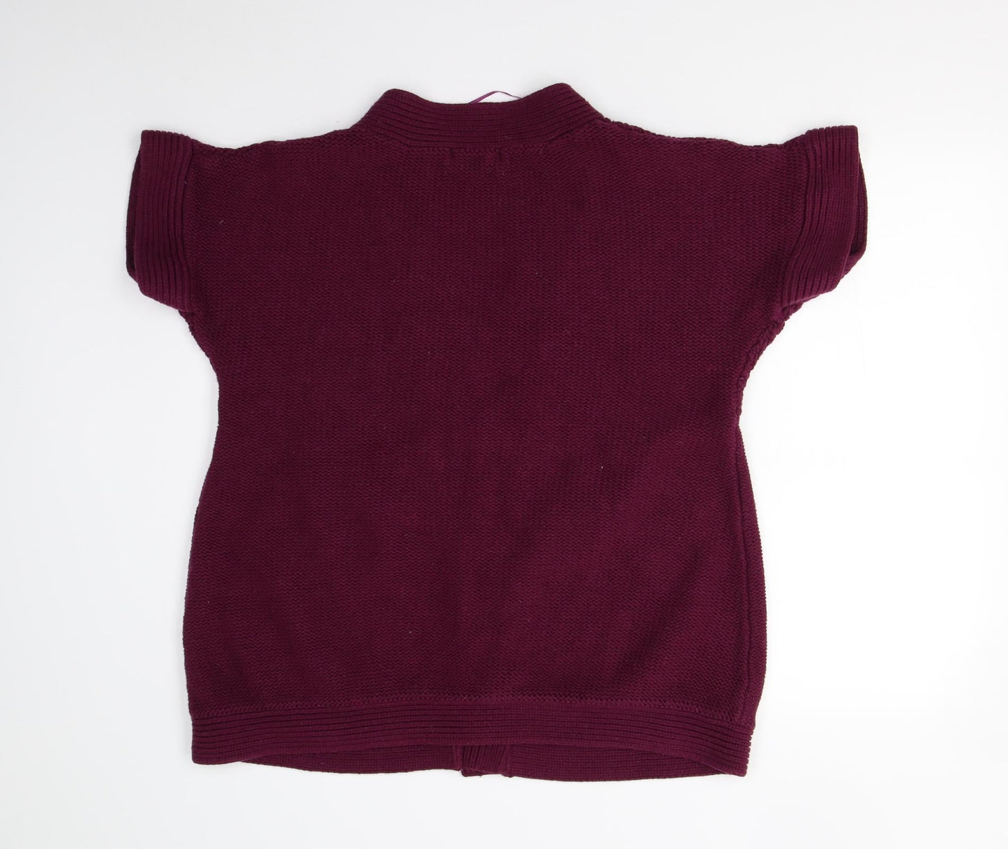 George Womens Purple  Knit Cardigan Jumper Size 18