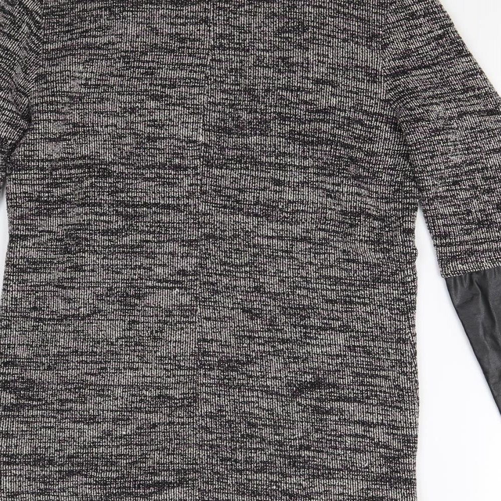 Miss Selfridge Womens Grey   Cardigan Jumper Size 8