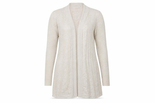 Womens UK Size XS BM Collection Beige Cardigan Jumper
