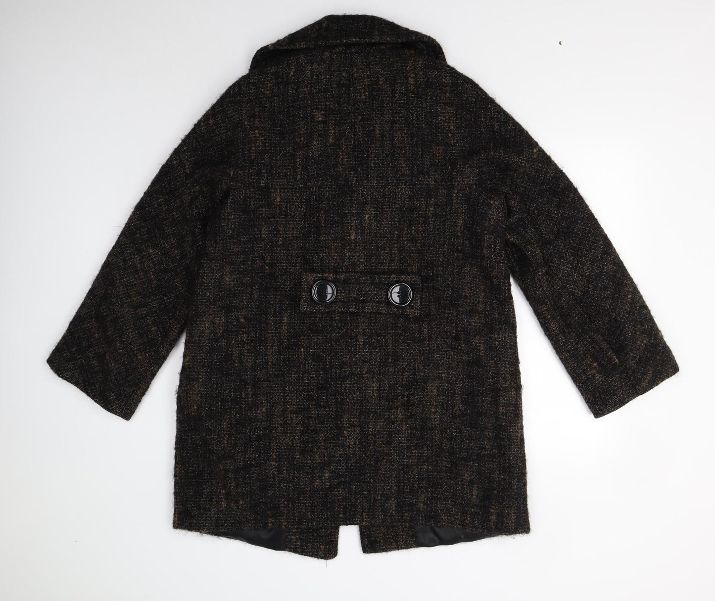 Womens UK Size M Wallis Brown Overcoat