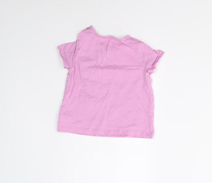 F&F Baby Purple   Basic T-Shirt Size 9-12 Months