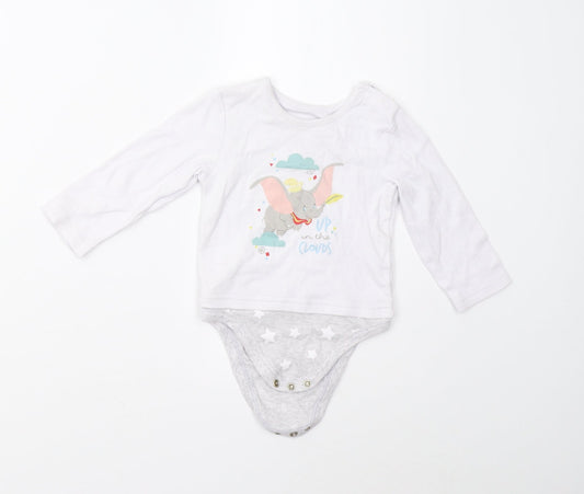 Disney Baby Baby White   Babygrow One-Piece Size 12-18 Months  - Disney