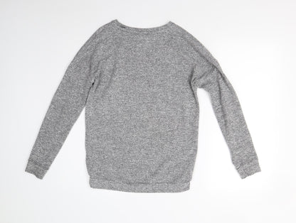 F&F Girls Grey   Pullover Sweatshirt Size 12-13 Years  - Unicorn