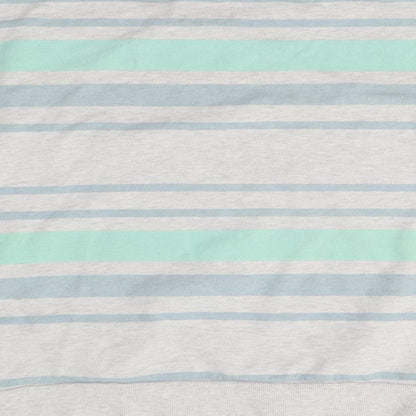 Soulcal & Co Womens Grey Striped  Pullover Sweatshirt Size S