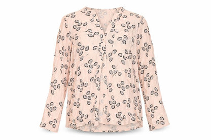 Womens UK Size 8 F&F Pink Basic Button-Up