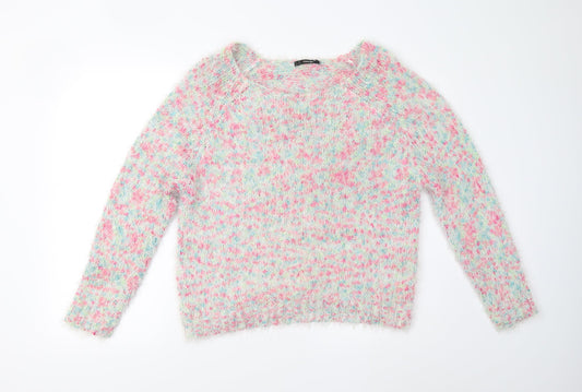 George Womens Multicoloured  Knit Pullover Jumper Size 16