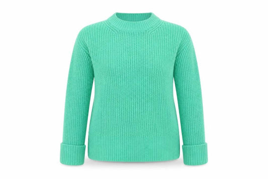 Womens UK Size 8 Very Green Pullover Jumper