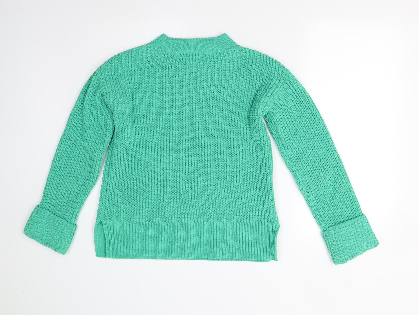 Womens UK Size 8 Very Green Pullover Jumper