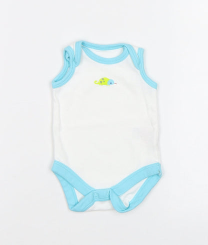 Mothercare Baby White   Romper One-Piece Size 0-3 Months