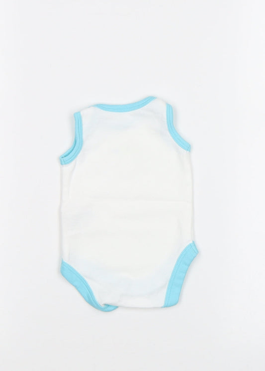 Mothercare Baby White   Romper One-Piece Size 0-3 Months