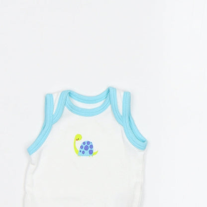 Mothercare Baby White   Romper One-Piece Size 0-3 Months