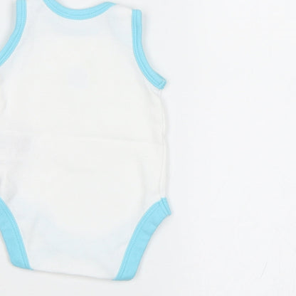 Mothercare Baby White   Romper One-Piece Size 0-3 Months