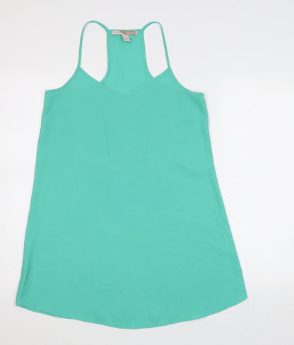 FOREVER 21 Womens Green   Basic Tank Size XS