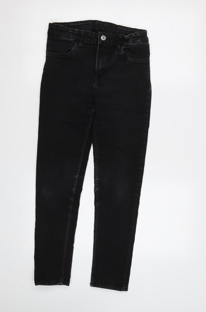 & Denim Girls Black   Skinny Jeans Size 12 Years