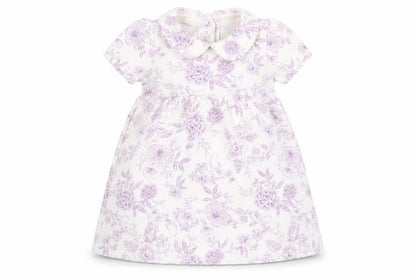 TU Baby White Floral  A-Line  Size 3-6 Months