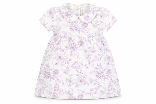 TU Baby White Floral  A-Line  Size 3-6 Months