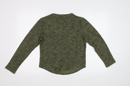 Hallys Girls Green   Pullover Jumper Size 12 Years