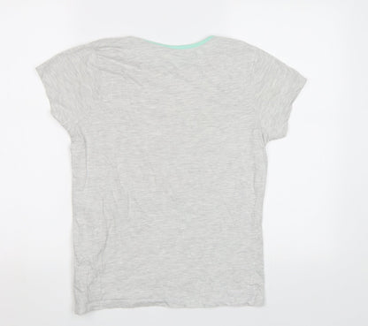 Primark Girls Grey   Basic Polo Size 12 Years  - Donut